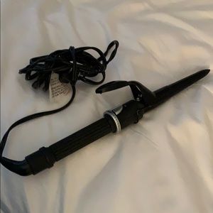Babyliss pro ceramic curling iron 1” pointy tip